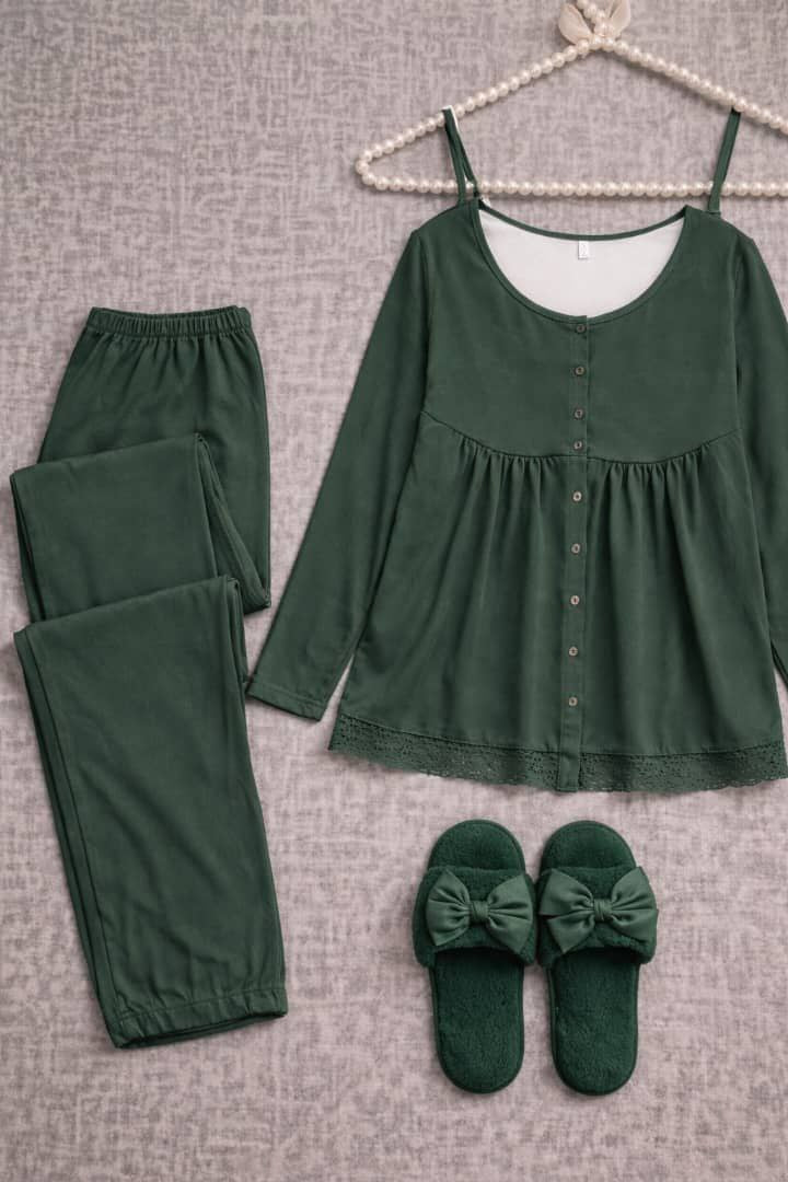 قميص نوم نسائي من القطن% 100